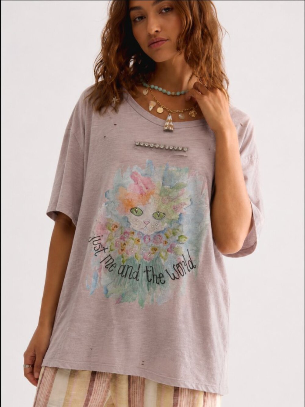 A RARE BIRD CAT TEE **NEW STYLE